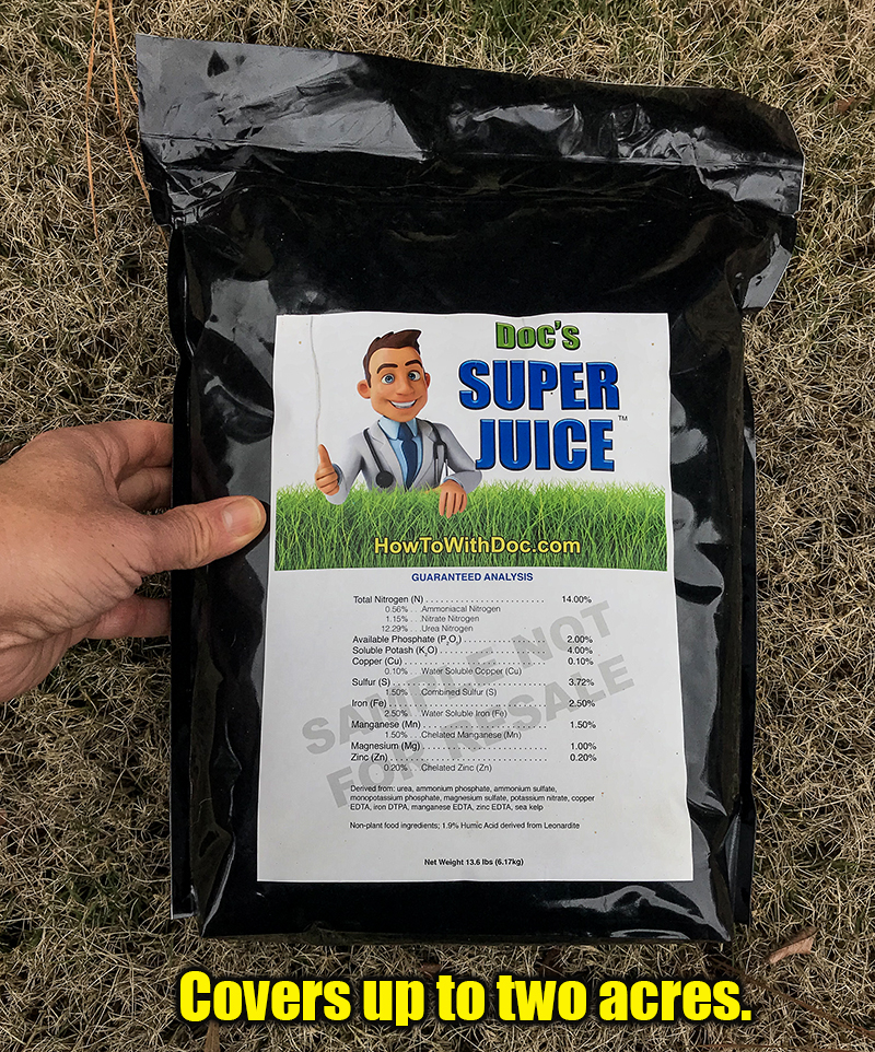 super juice fertilizer bag